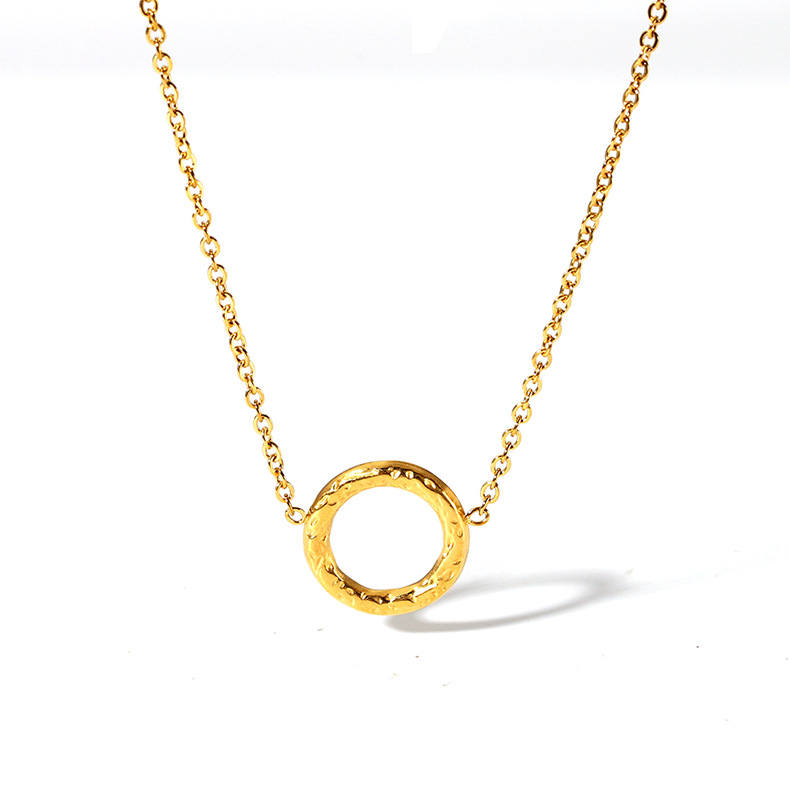 1 Piece, 1 Pair Quantity Daily, Street Occasion PVD Coated Real Gold Plated 18K Gold Geometric 304 Stainless Steel Retro Modern Style Waterproof Non Tarnish Bracelets Earrings Necklace