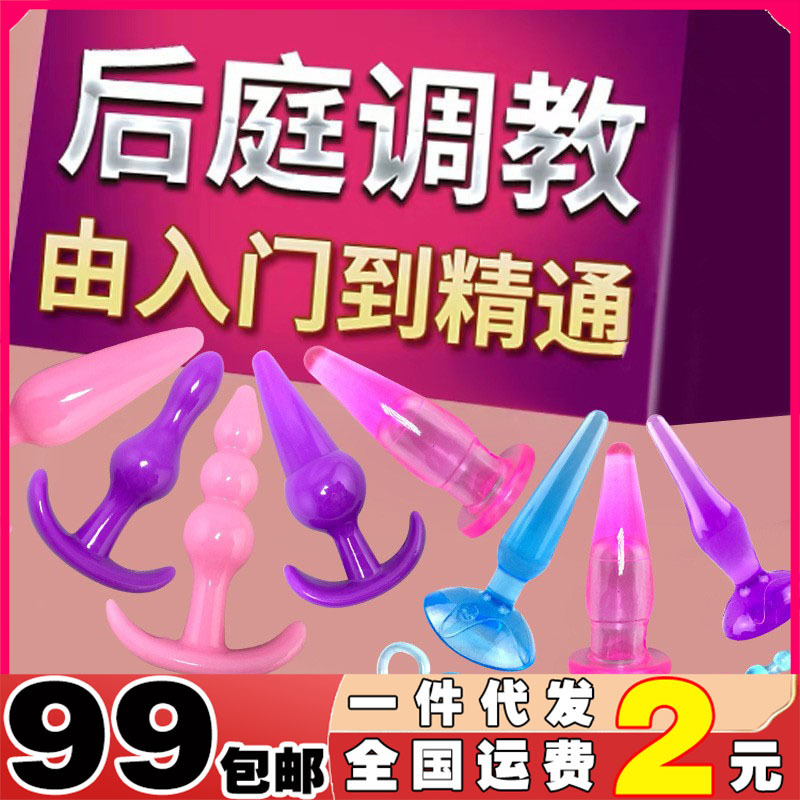 Women's Products for Going Out, Metal Anal Plug, Anus Opening Anus Opener, Tail Chrysanthemum Anus Expansion, Sm Sex Tool