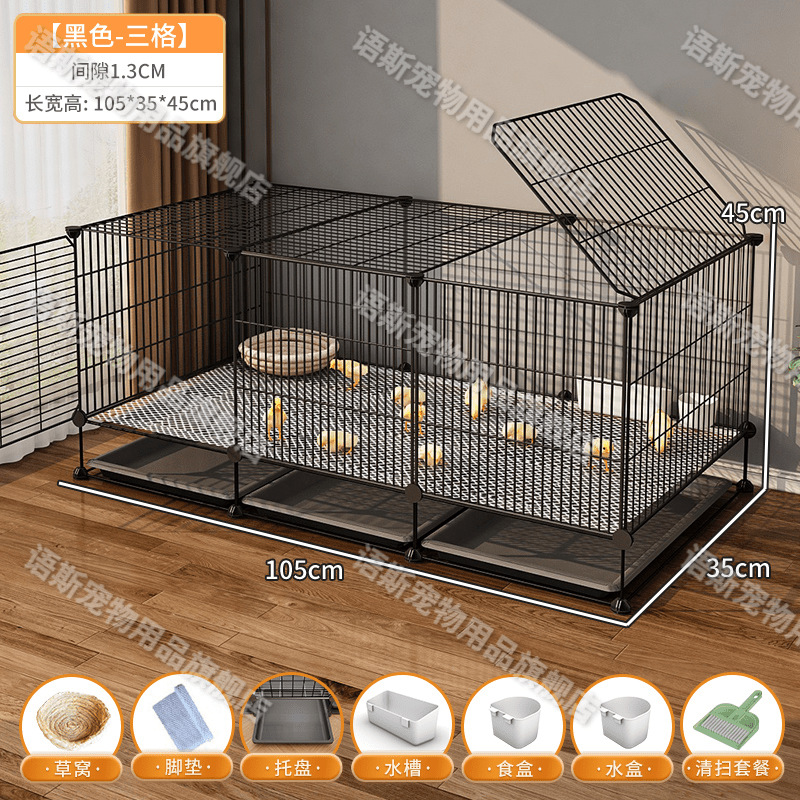 105/35/45 사이즈로 병아리 30마리 키울 수 있는 업그레이드 패키지: 청소 빗자루 + 풀 둥지 + 원스톱 풀 패키지☆☆