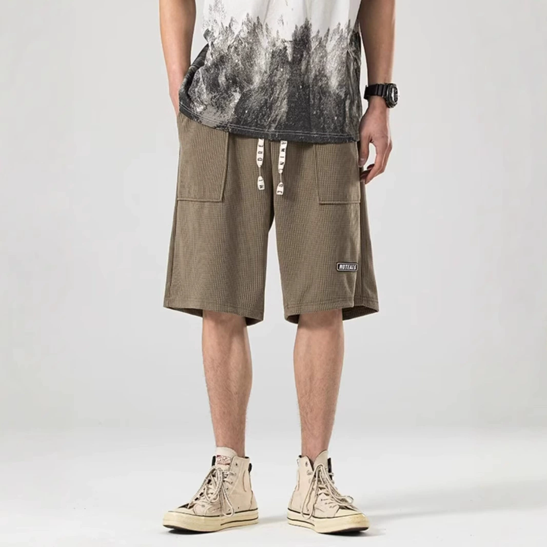 Мужские спортивные шорты для баскетбола, свободные, лето 2025, модный бренд, быстросохнущие, американский стиль, повседневные шорты, шорты с пятью карманами