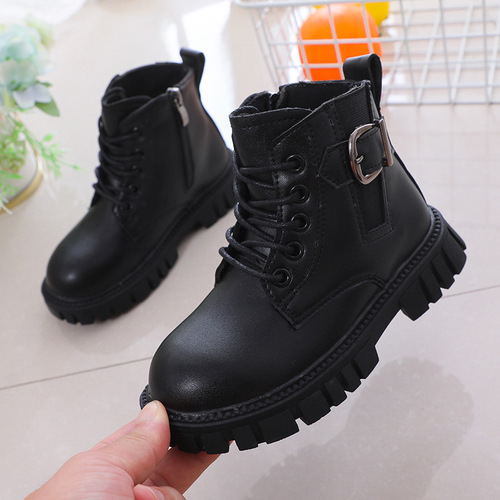 Children's Martin Boots 2024 Spring and Autumn New Model Bohemian Short Boots for Girls and Boys Summer Single Boots