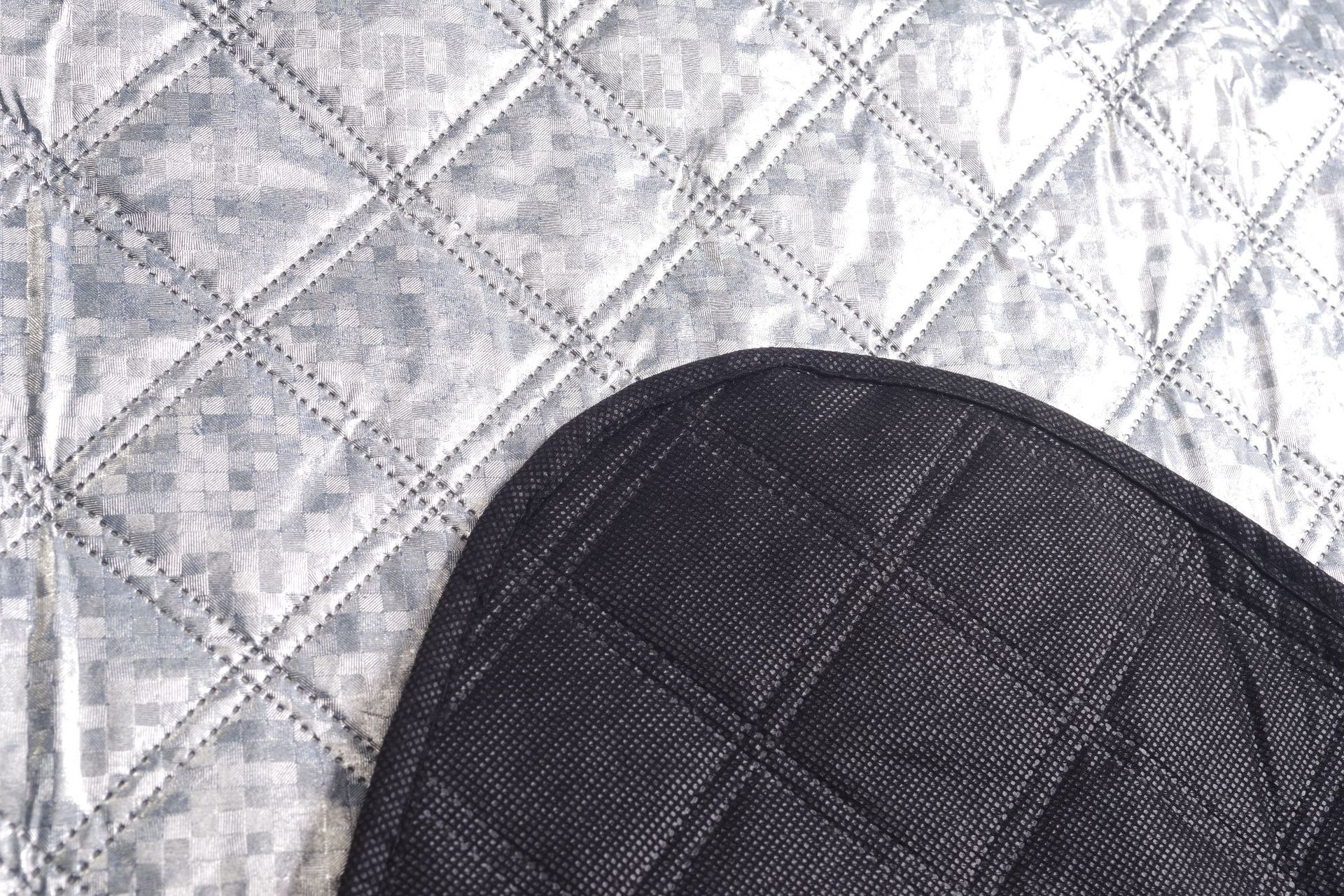 Cross-border window snow shield, front windshield ultrasonic perforated recorder, insulated snow cover, sun protection, thickened car sunshade