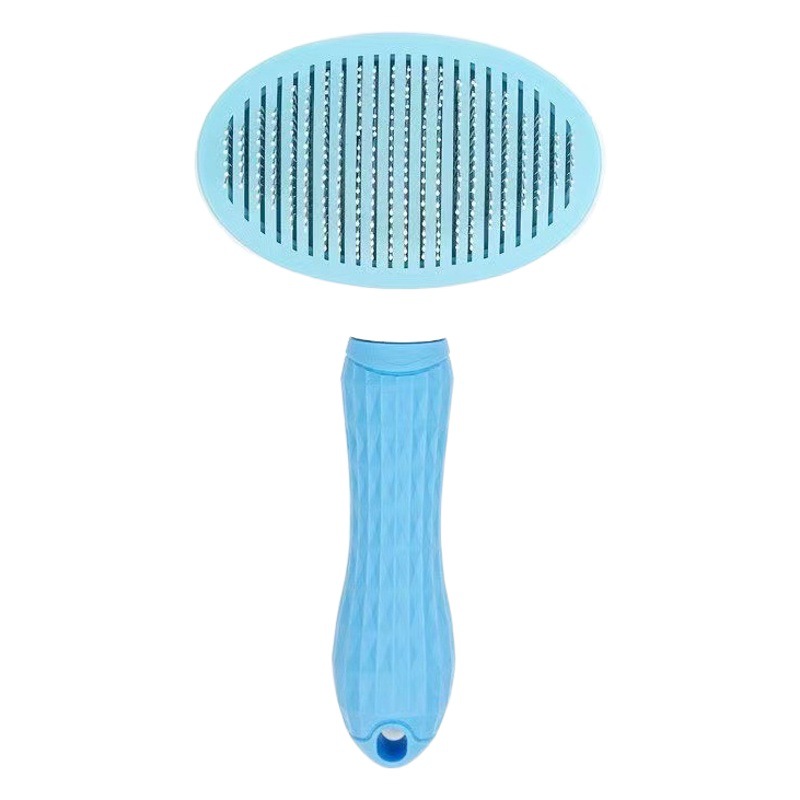 Mascota peine de eliminación de pelo peine gato peine cepillo de pelo peine de perro flotante aguja de eliminación de pelo peine gato perro de pelo limpieza suministros para mascotas