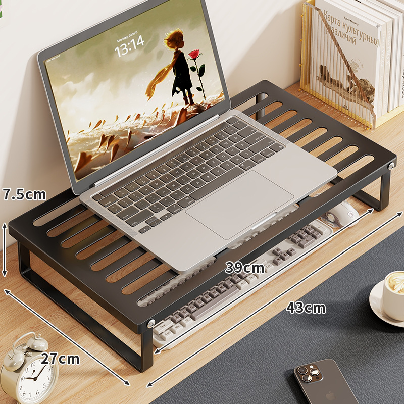 Soporte de Enfriamiento para Laptop, Base Elevada, para Escritorio y Hogar