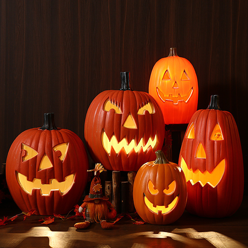 ハロウィンカボチャランタン装飾装飾品ショッピングモールウィンドウディスプレイKTV遊園地装飾小道具大きなカボチャ|undefined