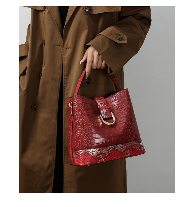 Women's Shoulder Bag And Crossbody Bucket Bag Set For Women_voghion.com