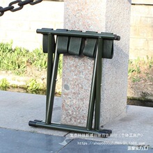 折叠凳子便携式户外 加厚铁马扎 折叠小凳子带靠背 军训马扎金属