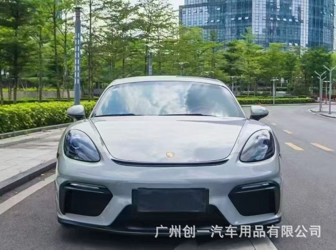 Porsche 981 Upgraded to 718Gt4/Gt4Rs Body Kit, Complete Conversion Set for Boxster Cayman