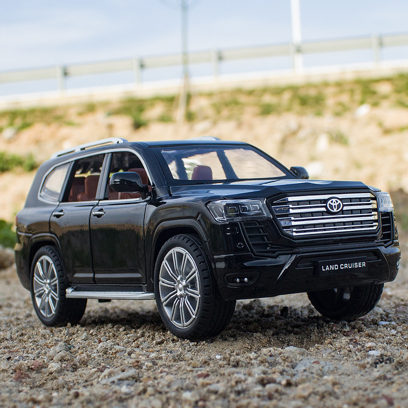 Jinlifang 1:24 Harada Land Cruiser Lc300 Sound and Light with Pull-Back Car Kidsren's Toy Artificial Alloy Car Model Jinlifang 1:24 Harada Land Cruiser Lc300 Sound and Light with Pull-Back Car Kidsren's Toy Artificial Alloy Car Model