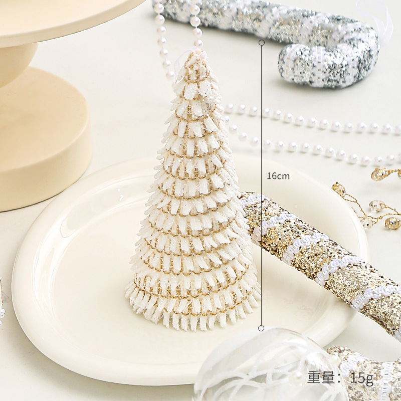 Colgante de Navidad decoración árbol de Navidad hecha a mano DIY decoración escena diseño pequeño regalo atmósfera colgante bola de Navidad