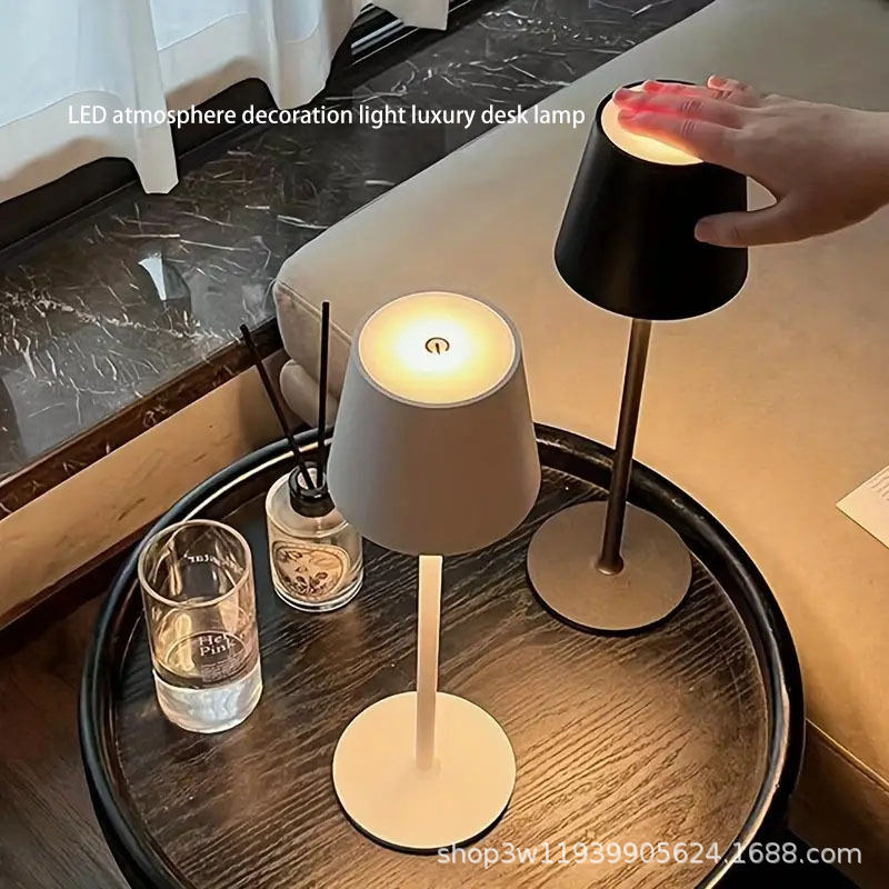 Modern Ins-Style Light Luxury Atmosphere Night Light, Creative and Fashionable, Rechargeable, Dimmable USB Table Lamp, Ambient Light, Small Night Light Modern Ins-Style Light Luxury Atmosphere Night Light, Creative and Fashionable, Rechargeable, Dimmable USB Table Lamp, Ambient Light, Small Night Light