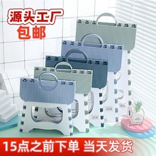 便携式塑料折叠凳子户外小凳子家用马扎成人钓鱼椅子礼品小板凳