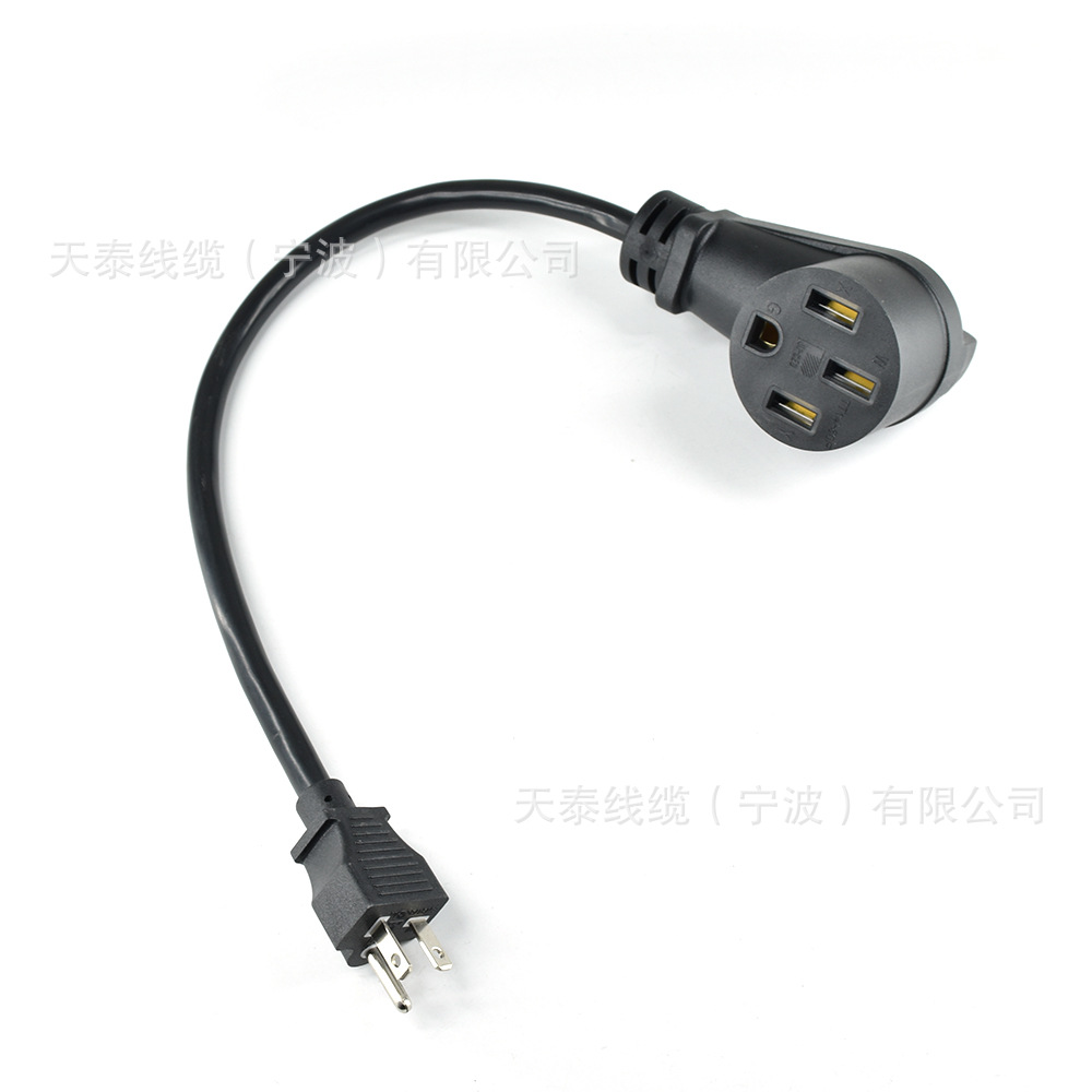 供应美标6-15P插头电源线带14-50R插头