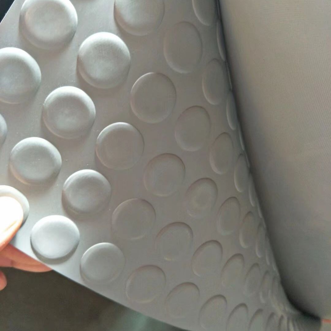 南京厂家批发 防滑圆点橡胶板 灰色圆点橡胶板 大小圆点橡胶板