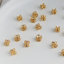 �p���U��14K����ɫ5*6mm���и�������ֹ� diy�Ʒ�����л�ñ