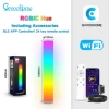 WIFI Tuya RGBW, многоцветный, напольная лампа (1 шт.)