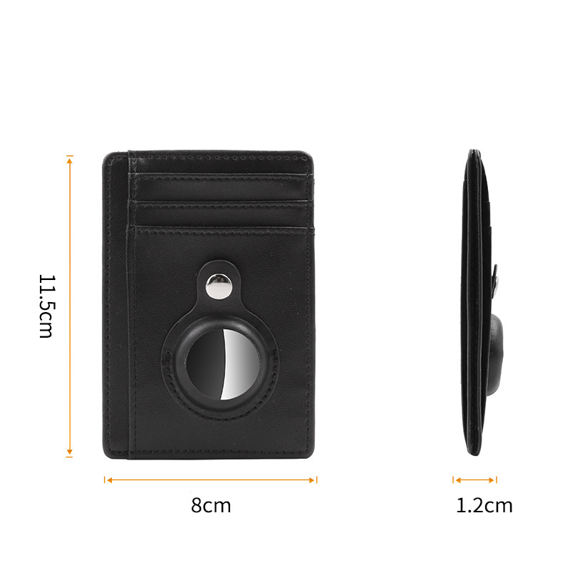 厂家现货美国站爆款Airtag卡包 男士追踪器卡夹 银行信用卡套卡包