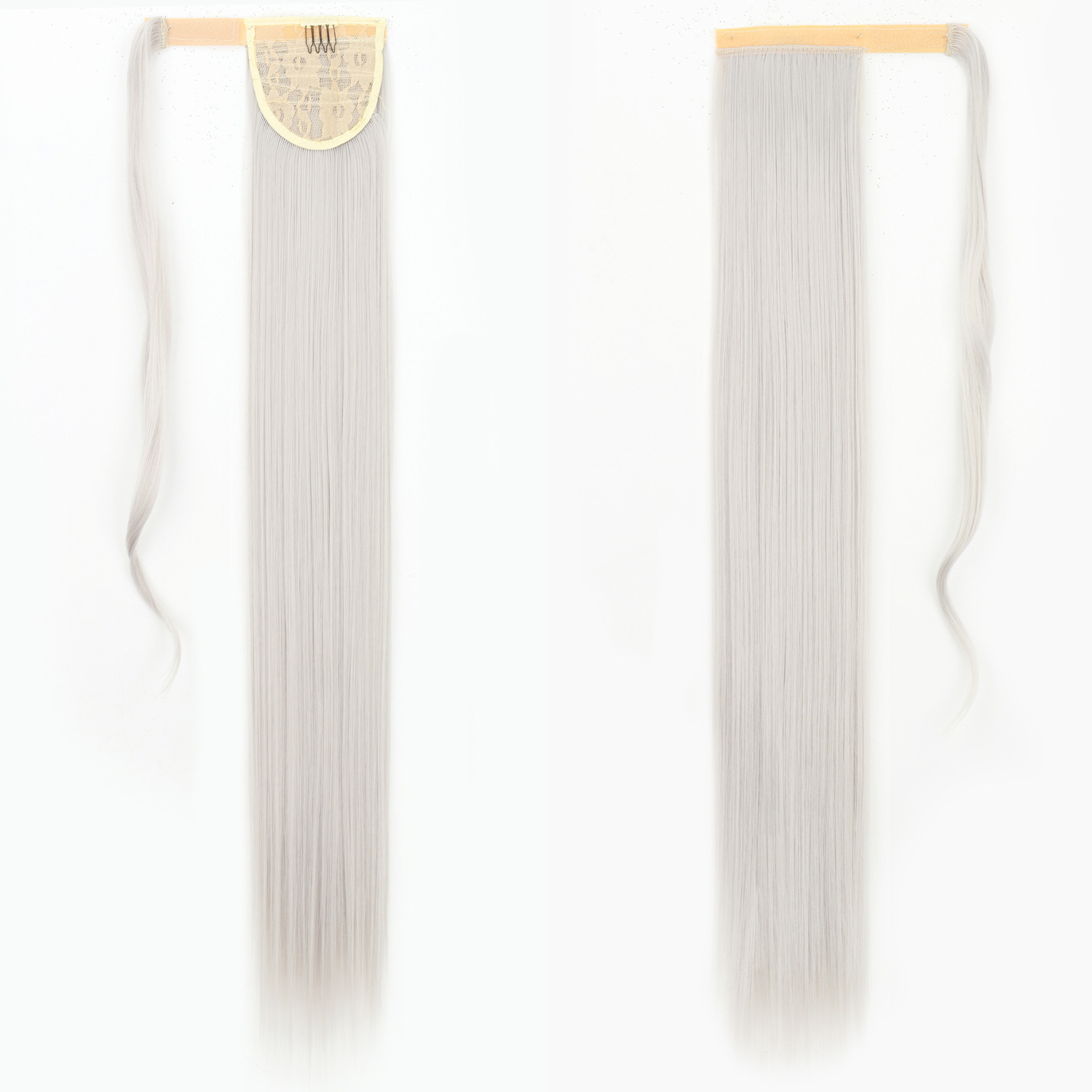 85CM larga seda de alta temperatura cabello recto cabello caballo fibra química caballo cabello