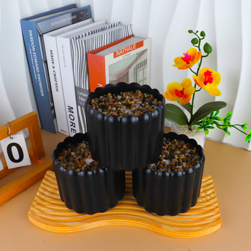 Maceta de Plástico para Cultivo Fuerte y Durable para Decoración del Hogar