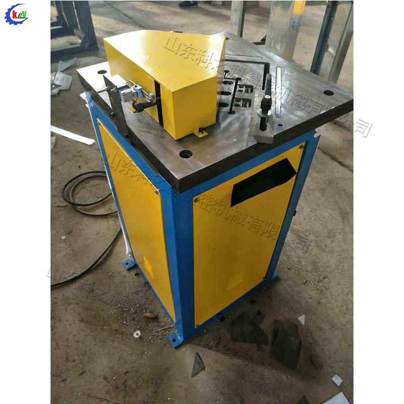 固定角剪角机 4*250液压不锈钢90°切角机 电动气动铝板剪直角