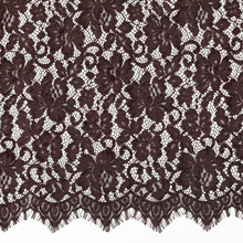 150cm*300cm睫毛蕾丝面料 锦涤无弹蕾丝布料 欧美连衣裙睫毛面料