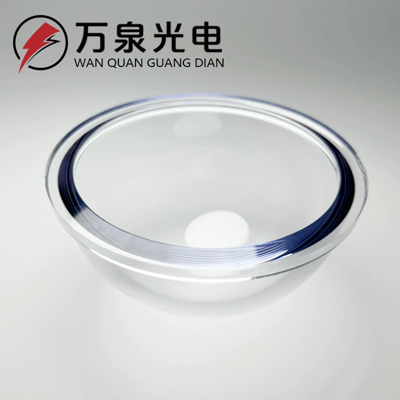 Оптическая полусферическая крышка ПК 1000m Устойчивая к давлению подводная камера робота ROV сферическая крышка