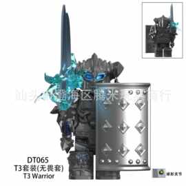 外贸 跨境新品DT065 T3套装无畏套战士拼装积木小人仔兼容乐高袋