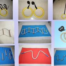 Ladder Accessories, Soft Ladder Climbing Ball Rope Bracelet, Hot Wheels Expansion Wire Fixed Ring, Sporting Goods, Horizontal Bar, Fitness Ring
