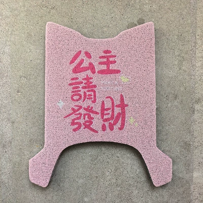 Electric vehicle foot mat: Car Wire Ring Waterproof Non-slip - princess-please-get-in-the-car-yadi-guanneng-t35-h-special-free-velcro