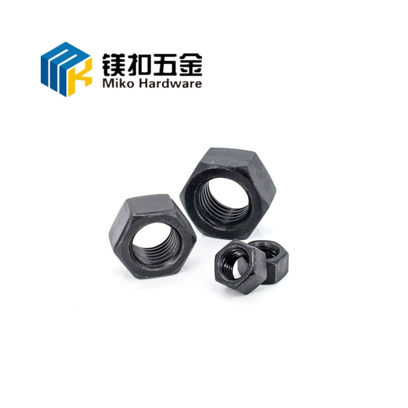 В наличии поставка Американский стандарт класса 5 черная Шестигранная гайка Американская Шестигранная гайка D6