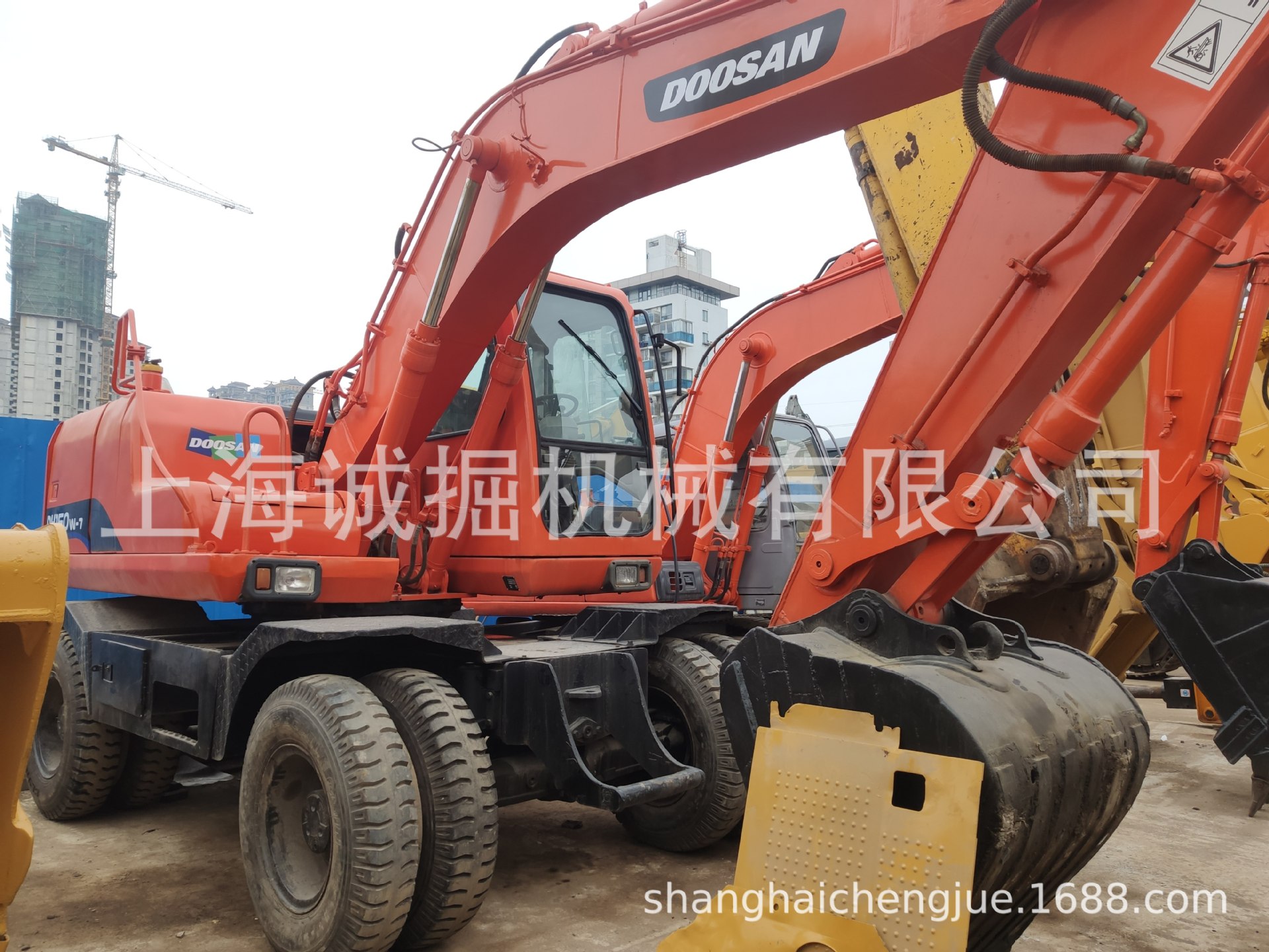斗山DH150W-7 轮式挖掘机dossan excavator