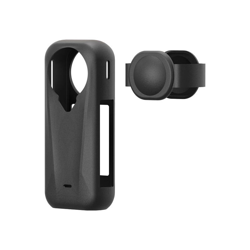 Suitable for Inta360 X6/X4Air/X5 Camera X4 Body Silicone Protective Case Lens Cover Portable