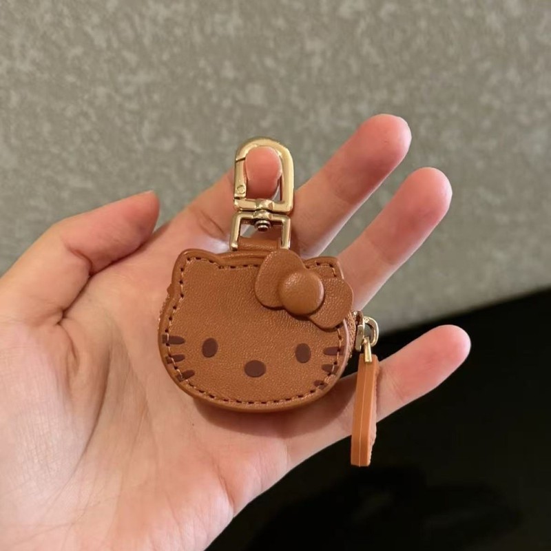 可爱HelloKitty凯蒂猫皮质创意书包mini挂件钥匙扣挂饰装饰挂饰女|undefined