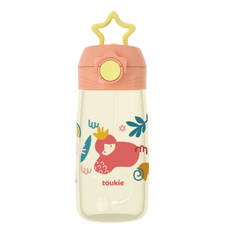 Taza de agua PPSU para niños taza de bebida para bebés taza de entrenamiento taza de paja de jardín de infantes a prueba de fugas para bebés OEM