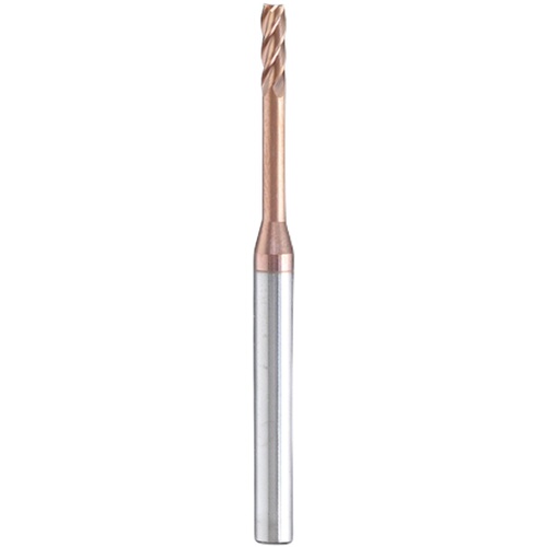 W5PQW5PQ tungsten steel deep groove milling cutter 4-edge carbide long-neck milling cutter extended edge avoidance end mill 1 1.5