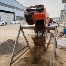 工业版单驱软管螺旋输送机上料器提升吸沙水泥粉打包装车载吸粮机