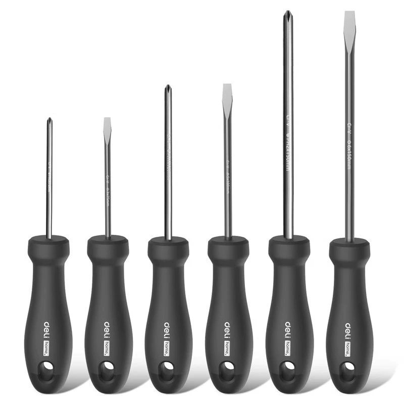 Отвертка Kléй? — оригинал:得力 Screwdriver, set — перевод: Набор отверток Deli? Hmm better: Набор отверток Deli? The word 得力 is brand 