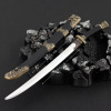 Around the film and television ancient famous swordsman Jinyi Xiu Spring Knife Aquatic Weapon Town House Mini Sword Pendant