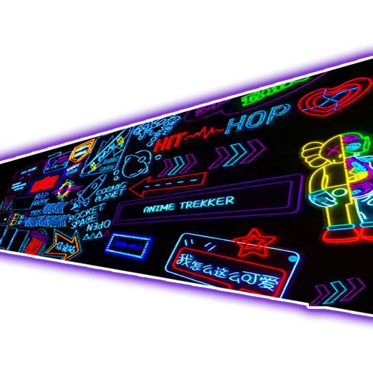 亚克力霓虹灯广告牌DIY12v酒吧发光字招牌造型灯户外室内装饰led