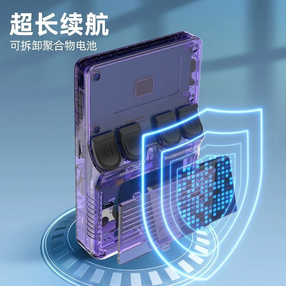 Transfronterizo r36s computadora de mano de código abierto máquina de juego de mano portátil retro juego de arcade nostálgico sistema dual 3D computadora de mano