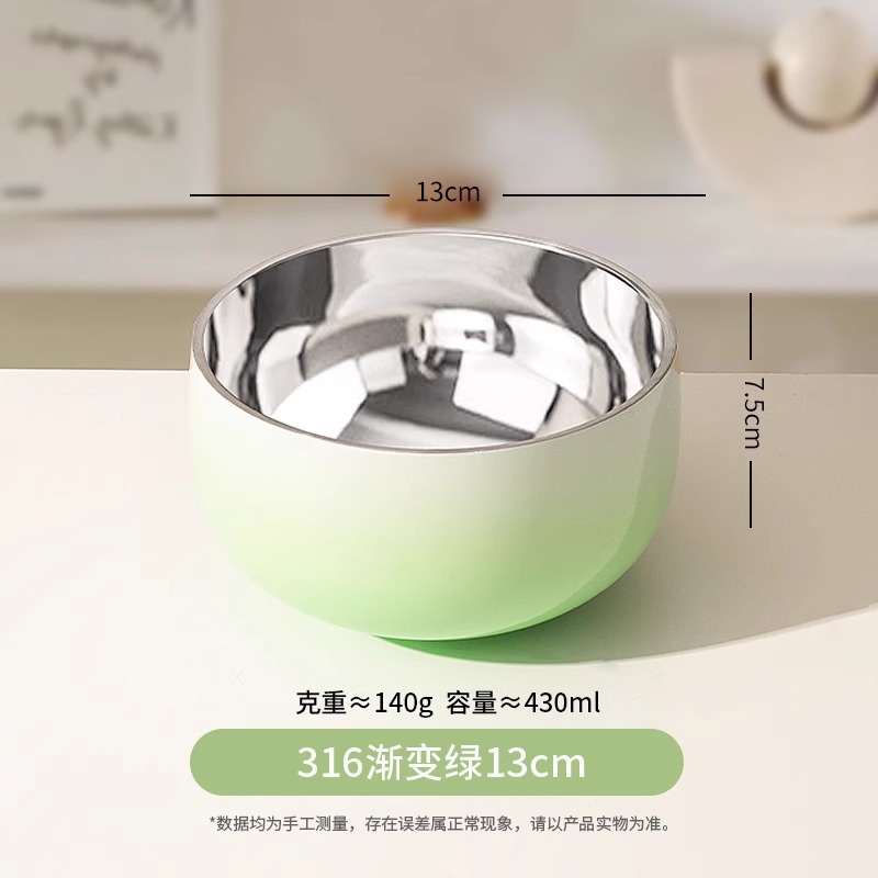 13cm 그라데이션 그린