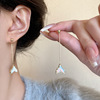 Fashionable long earrings, maxi length, 2024 years