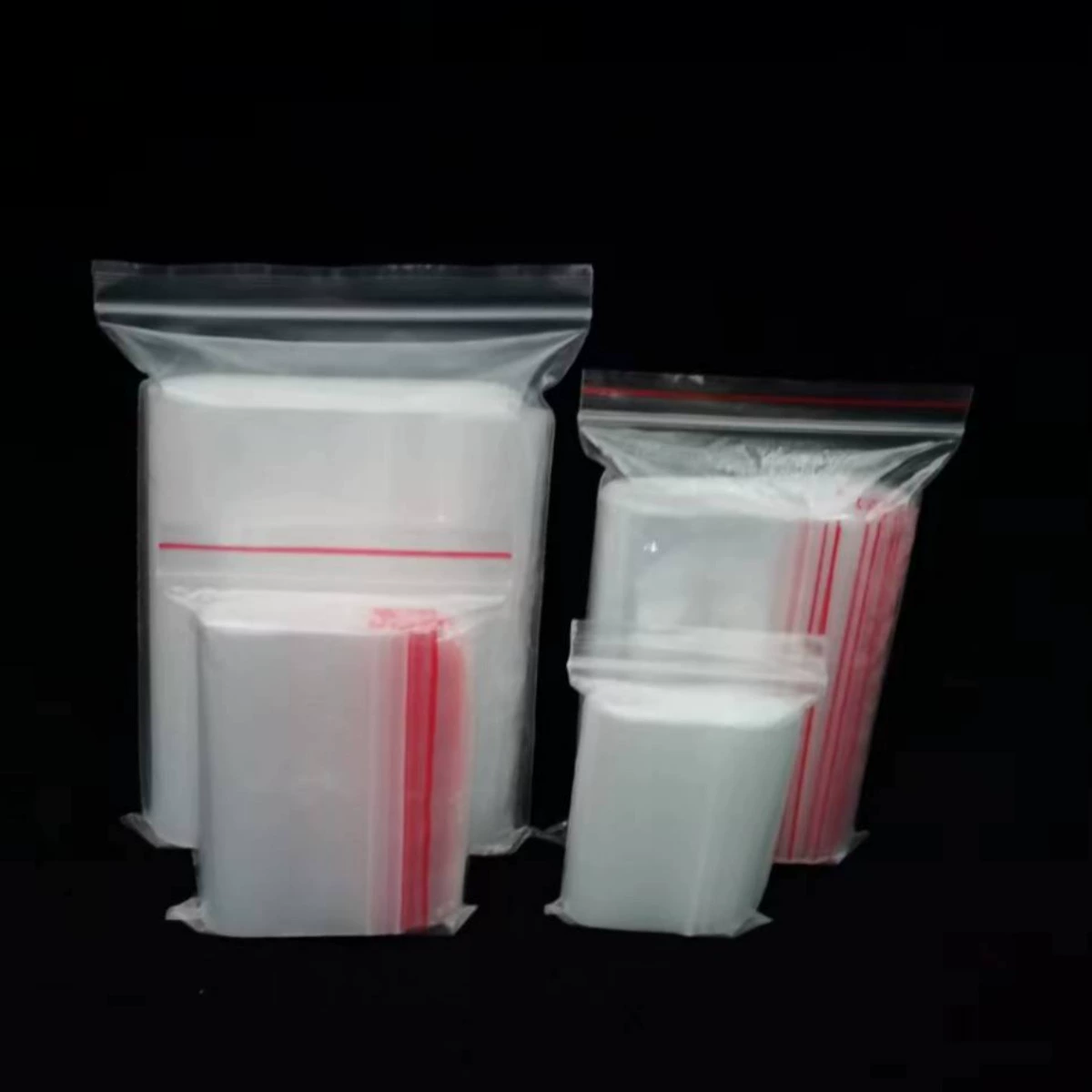 Пакеты самозаклеивающиеся из полиэтилена, утолщенные герметичные пакеты, прозрачные пластиковые пакеты, большие, средние и малые пакеты на зип-локе, оптом от производителя