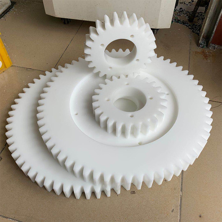 尼龙板加工MC尼龙衬板轴套尼龙限位块固定滑块含油耐磨尼龙加工件