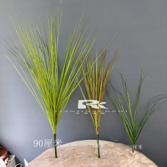 Artificial green plants reed grass artificial flowers onion grass bouquet wedding hall wedding decoration flower arrangement decoration piece dog's tail grass