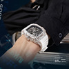 2024 new Richard men's watch fully automatic mechanical watch, transparent hollow, transparent bottom Douyin