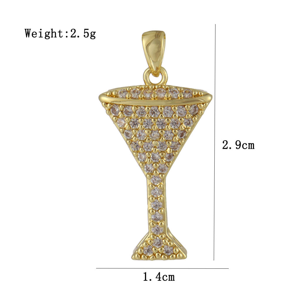 2g Weight Pendant Jewelry Making Type 14*16MM Jewelry Making Size Zircon Inlay Material DIY Jewelry Accessories Classification 1 Piece Quantity Copper Material Halloween Festival Dinosaur, Heart Shape, Bat Pattern Plating, Inlay Design IG Style Style 1 Piece 14*16MM Copper Zircon Dinosaur Heart Shape Bat Pendant 6