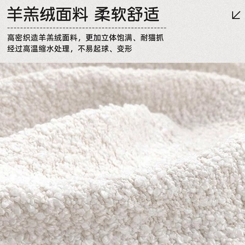 休闲沙发简约新款复古单人沙发椅客厅羊羔绒椅子阳台实木懒人沙发|undefined