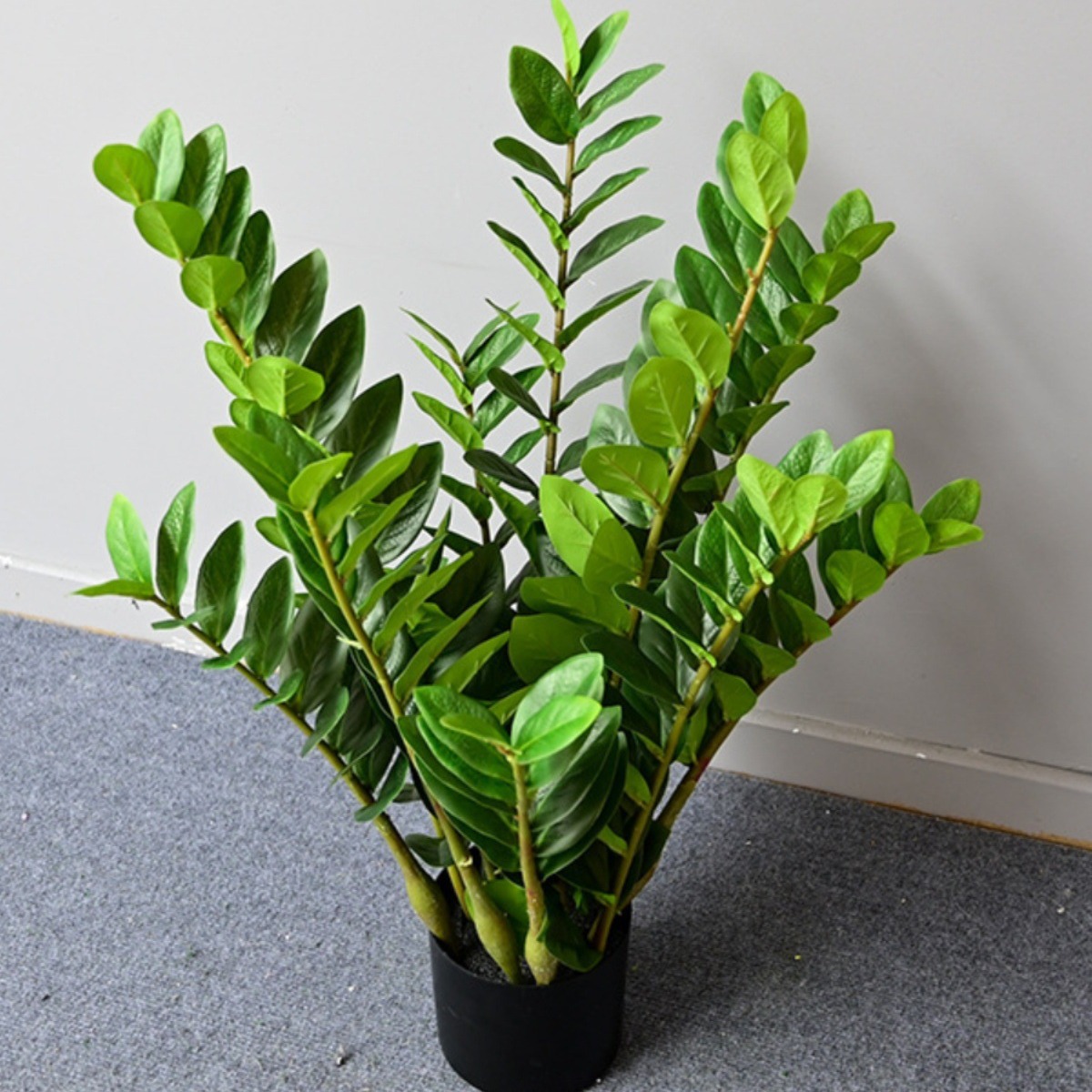 Simulación de hoja de dinero Simulación de plantas verdes Hoja de felicidad Hogar Interior Sala de estar Decoración Boda Decoración de paisaje de hotel