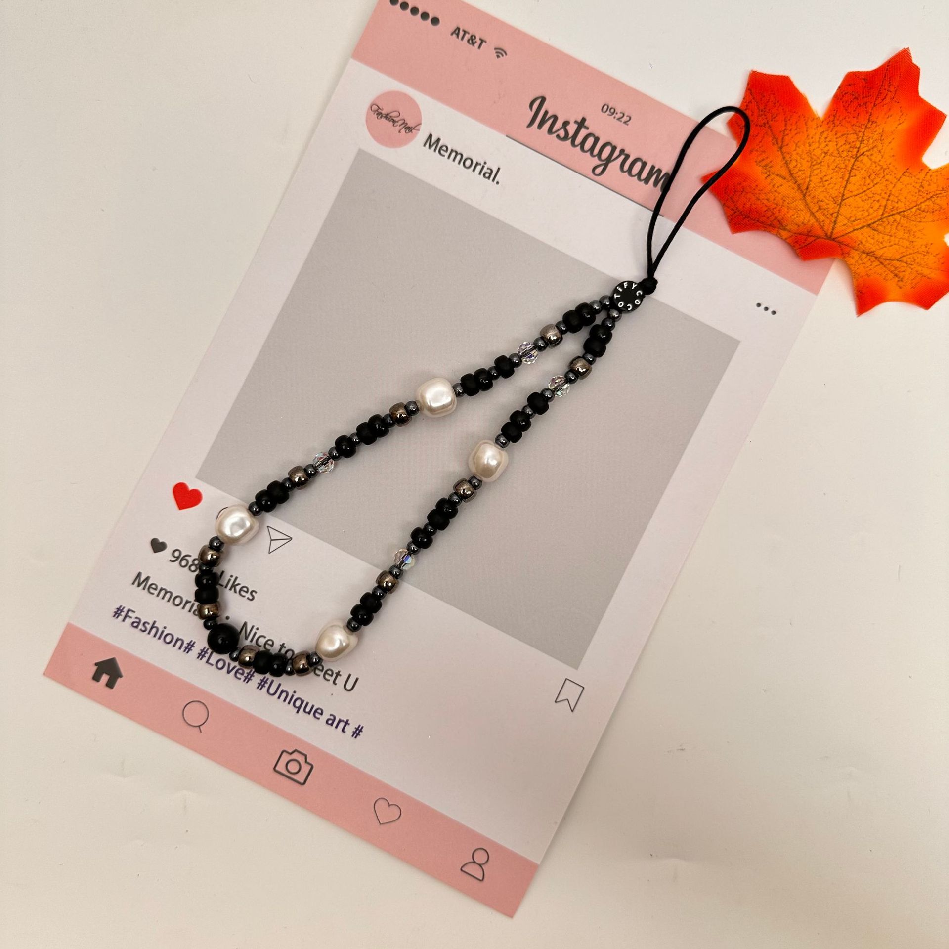 Moda simple amor serie de nubes de cadena de teléfono móvil bolso de cadena de teléfono móvil bolso de llavero colgante corto nicho diseño